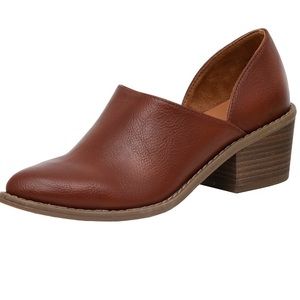 Universal Thread • Rylie Open Booties in Cognac